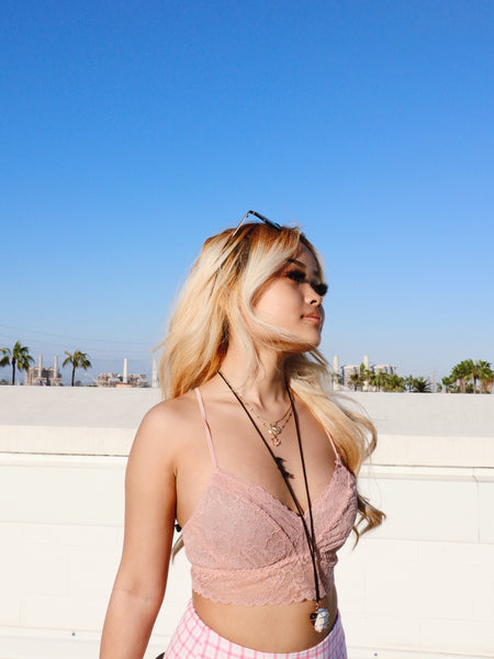 Coral Pink Bralette